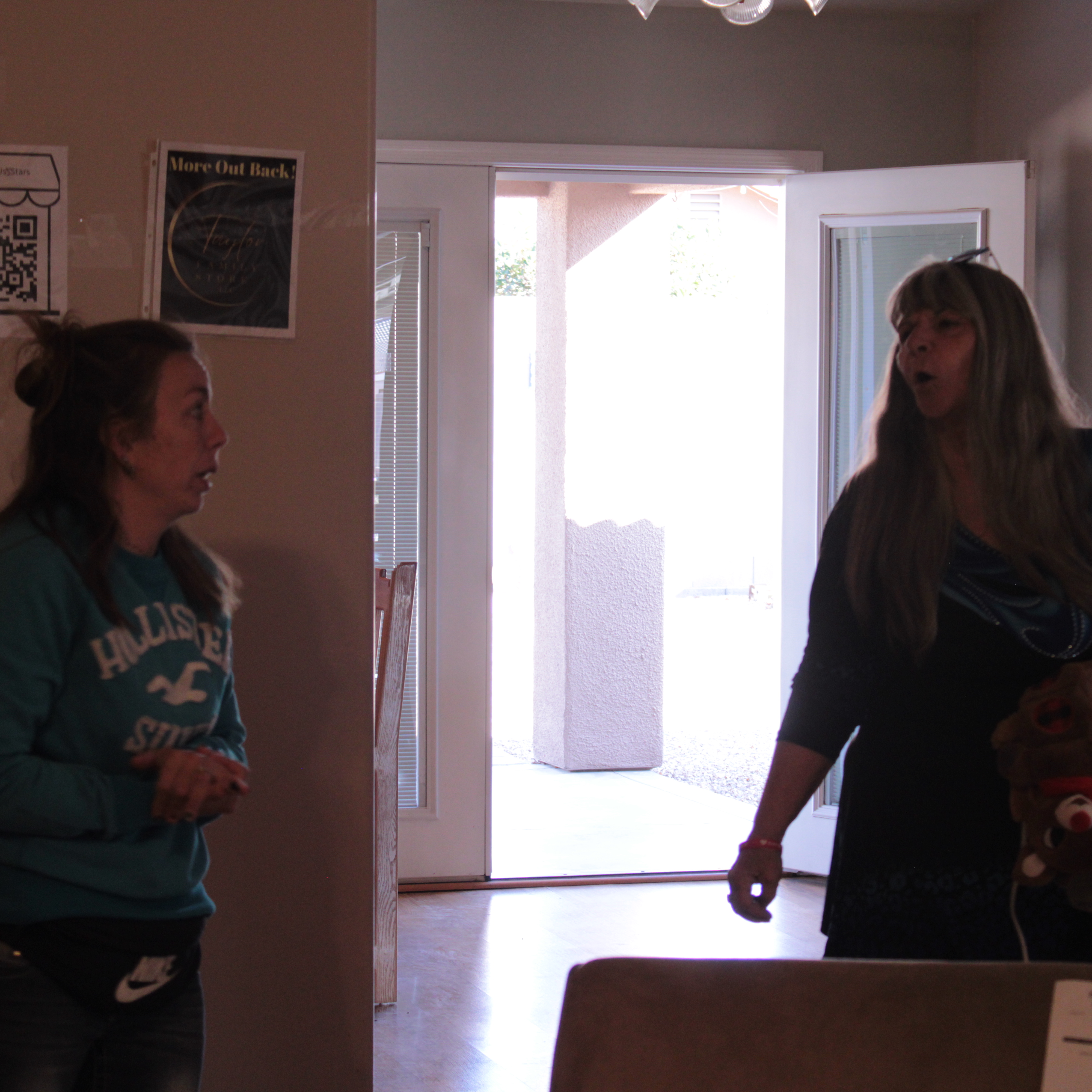 Customers at Taylor Family Store estate sale in Mohave County Arizona