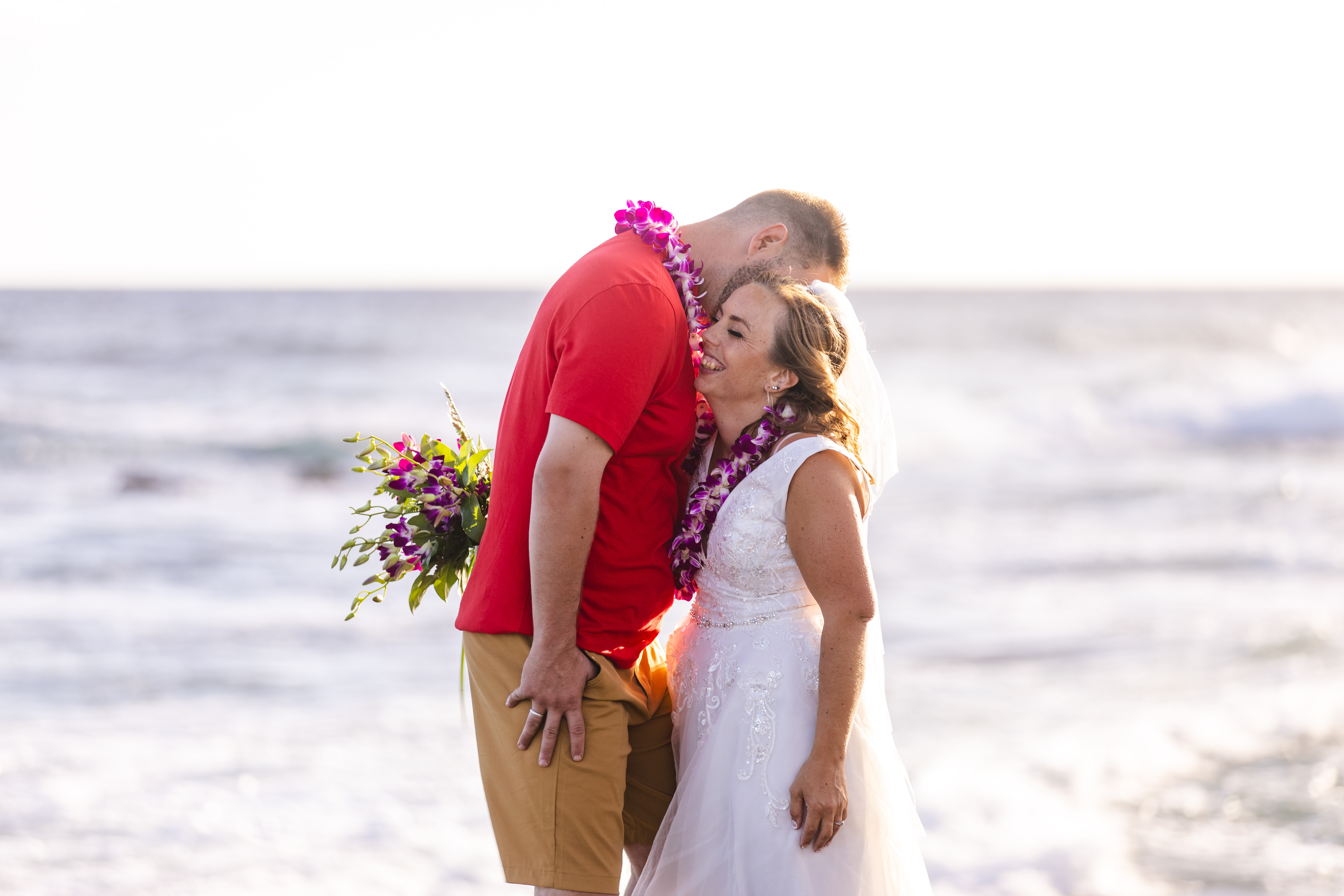 Chris and Katie Taylor wedding photo - married couple and business owners